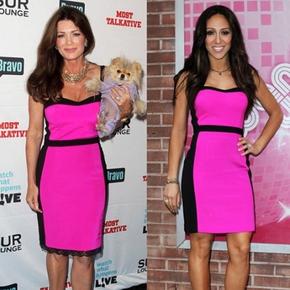 Jay Godfrey Colorblock Cocktail Dress - Picture 3 of 5